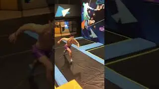 Rondoff Triple full on the airtrack #parkour #freestyle #freestyle #tricking #trending #freefire