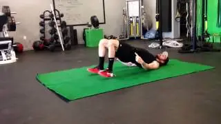 Slider Hamstring Curl. N8 Training Systems
