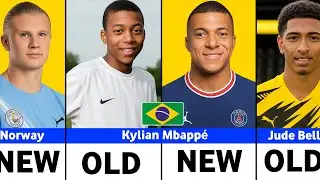 Football Players OLD vs NEW | Unbelievable Transformations!