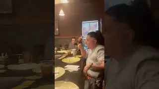 lady made our dinner awkward