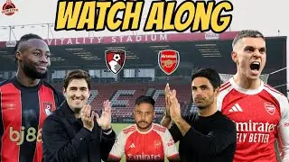 BOURNEMOUTH vs ARSENAL Live Watch Along | #arsenal  #premierleague #malayalamlive
