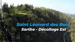 Parapente à St Léonard des Bois - Alpes Mancelles (Sarthe)