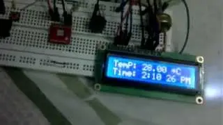 Heat Alarm + Barometer(Bmp085) + AVR microcontroller