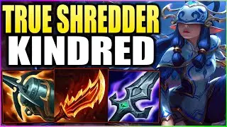 This RAGEBLADE Kindred Build Makes The Enemy Team Evaporate! (Max Onhit Kindred Shreds Anyone!)