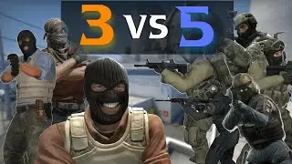 The Ultimate Nuke Showdown: 3 vs. 5 | Unbelievable CSGO Comeback