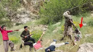 Дикий в засаде! Ужасающие моменты перехода Хусейна через смертоносную гору