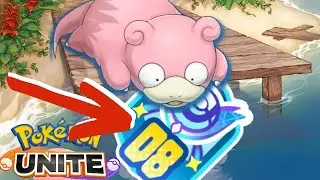 SLOWBRO FOR THE WIN! SEASON 8 STICKER IN POCKET! | Pokemon Unite