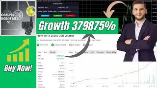 Scalping EA Robot V1.0 MT4 High-Frequency Scalping. Fully Automated. Consistent Results