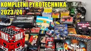 Kompletní pyrotechnika na Silvestra 2023/24!