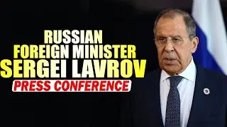 LIVE: Russian Foreign Minister Sergei Lavrov hold press briefing | Russia-Gulf Cooperation Council
