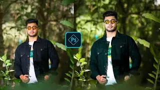 How to edit outdoor photo | Photoshop cc tutorial🔥| Ether Editz