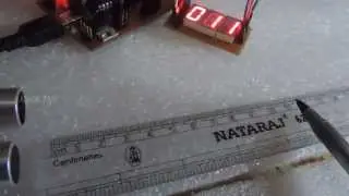Simple Ultrasonic Distance Meter with 7 Segment Display