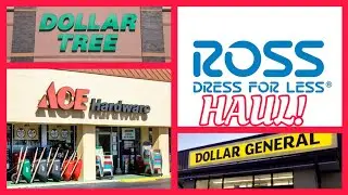 A HAUL FROM▶️ #dollartree #ross #dollargeneral #acehardware 7/9/25