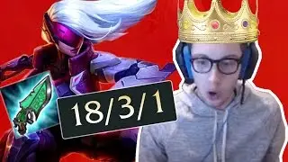 TSM BJERGSEN RANKED - THE KATARINA KING!