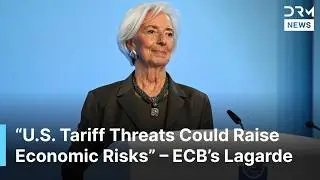 Christine Lagarde Warns U.S. Trade Tensions Could Affect Eurozone Growth, Explains Impacts | AF1N
