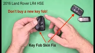 Ремонт чехла для брелока: Land Rover LR4 2016 года выпуска