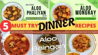 Best Aloo Potato Curries | 5x Dinner Recipes by What Shall I Cook