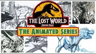 First look at CANCELLED 'The Lost World: Jurassic Park' Animated Series! Hybrids & Mech Suits!?