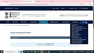 КАК ПРОВЕРИТЬ ДОСТУПНОСТЬ НАЗВАНИЯ КОМПАНИИ НА САЙТЕ MCA__ПРОВЕРКА ТОВАРНЫХ ЗНАКОВ