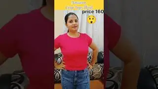 Crop tops for women & girls ✨😍#croptop #top #tshirt #amzonhaul #fashion #ytshorts