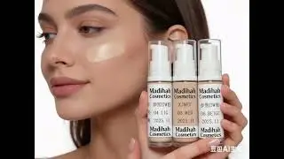 China Madihah Matte Makeup Liquid Foundation Private Label Waterproof Liquid Foundation Factory