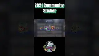 2021 COMMUNITY STICKER CAPSULE #8 ❤️ - #shorts
