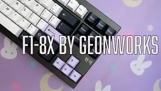 F1-8X by Geonworks with Hyperglide Black Switches Sound Test