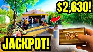 WE FOUND $2,630 IN VALUE AT THESE GARAGE SALES