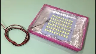 How to make Powerful Underwater Aquarium Light | DIY Waterproof LED Light For Aquarium,Pool&Fountain