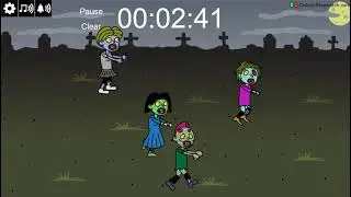 5 Minute Zombie Race Timer