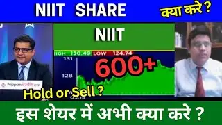 NIIT share latest news today analysis niit share latest news  analysis target tomorrow buy or sell?