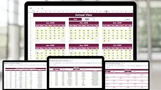 Maintenance Schedule Calendar in Google Sheets