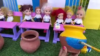 pot painting competition #classicminifood #chuttibomma