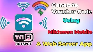 How To Generate voucher code For Client User using Android 9 / Mikhmon App