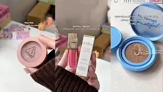 [Shopee Haul] Unboxing đồ makeup giá rẻ dành cho học sinh sinh viên /@P2/#2025/ Luna Grace 💗