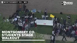 WATCH: Montgomery County students walkout