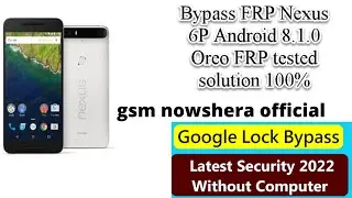 How To 100% Bypass FRP Huawei Nexus 6P Easy Steps Without Computer