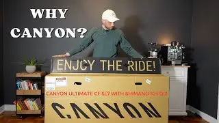 Canyon Ultimate CF SL7 With Shimano 105 Di2 2024 Unboxing and Setup