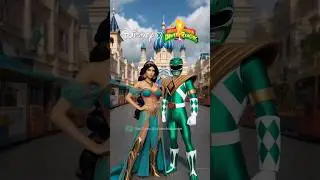PART 3: Megical Princess Morphin, Fusion of Power Ranger and Disney Princess | CCVFusion #shorts