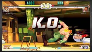 Street Fighter III 3rd Strike Online Edition Alex Vs Ryu