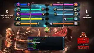 Sync vs BMG Game 2 DEBL Season 2 Groupstage