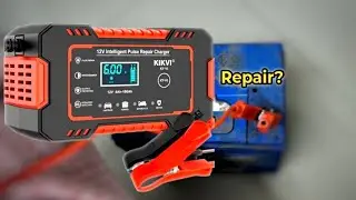 Car and Bike Battery Charger | 12V Smart Repair Charger