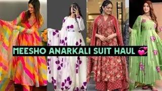Meesho anarkali suit haul 💓||#meesho #affiliatemarketing #gift #dress #meeshohaul #meeshoshopping 