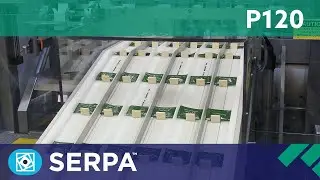 P120 Vertical cartoner placing sachets - Serpa Packaging Solutions