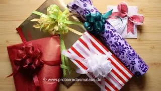 DIY Geschenke schön verpacken / 5 Varianten / © Probiere das mal aus!