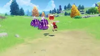 Dealing AoE Pyro Damage.