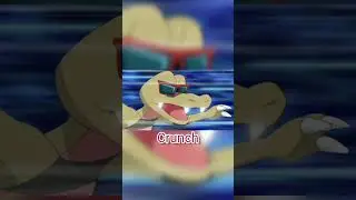 All moves of Ash's Krookodile #pokemon #ashketchum #krookodile #ash'skrookodile