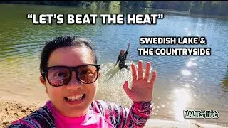 Swimming in Vikingstad Lake, Sweden / Swedish Countryside #family #swimming #summer #diving