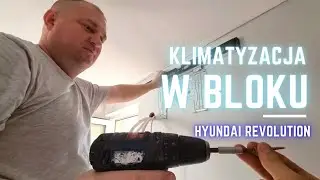 HYUNDAI Revolution/instalacja klimatyzacji w bloku na balkonie!