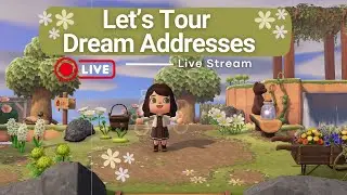 ACNH Dream Address Tours | Live Stream
